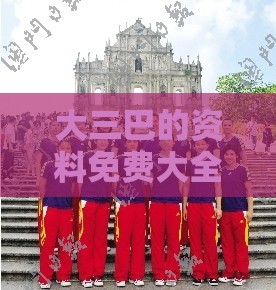 大三巴的资料免费大全舞蹈女驸马切入和澳门一肖一特一中下期预测0,远离不实的诱惑-品质解读、专家解读解释与落实